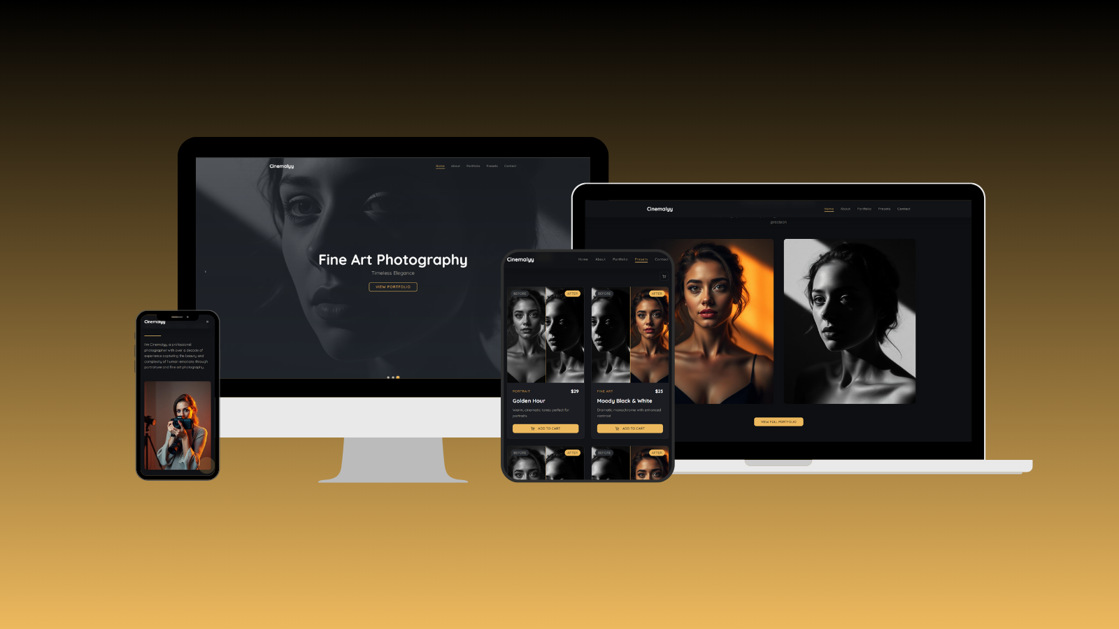 Cinemalyy — Preserving Authentic Memories through Fine Art Photography