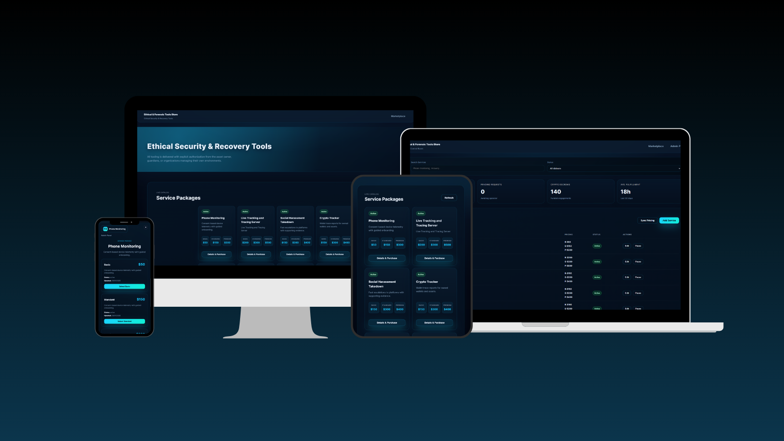 Ethical Server Store — Mitigating Digital Risks through Authorized Forensic & Security Tooling