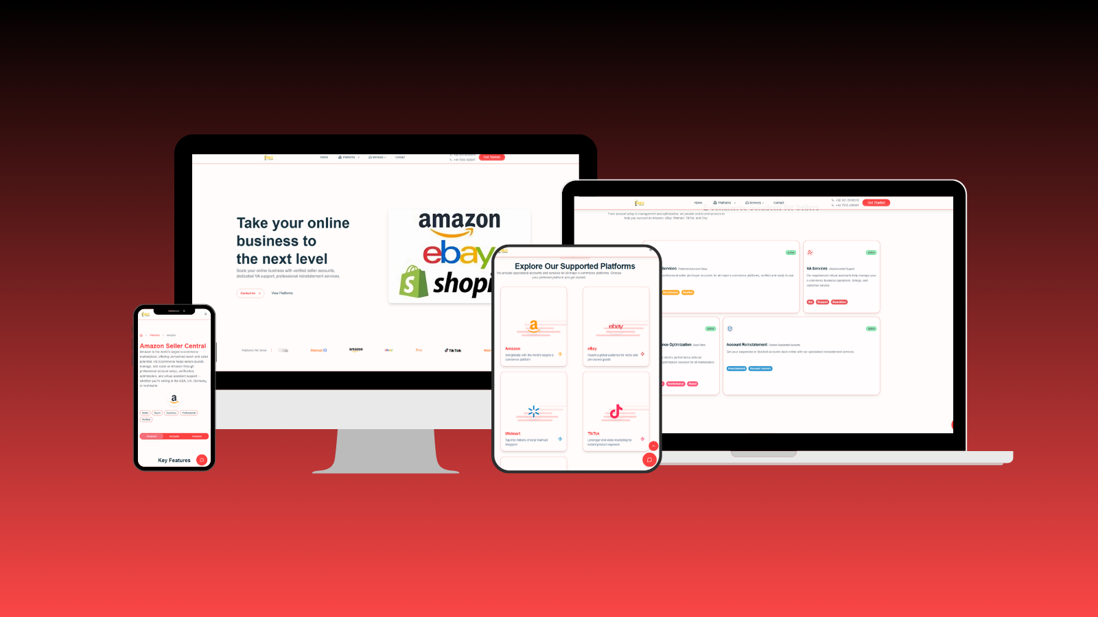 H&S Ecommerce Agency — Accelerating Marketplace Growth for Amazon, Walmart & eBay Sellers
