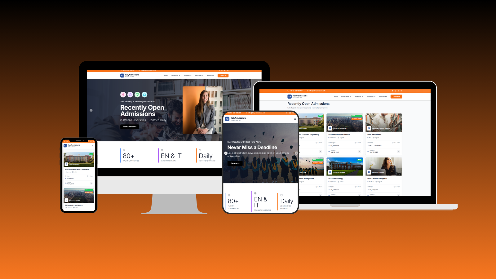 ItalyAdmissions — Securing Your Dream Education through Streamlined University Applications