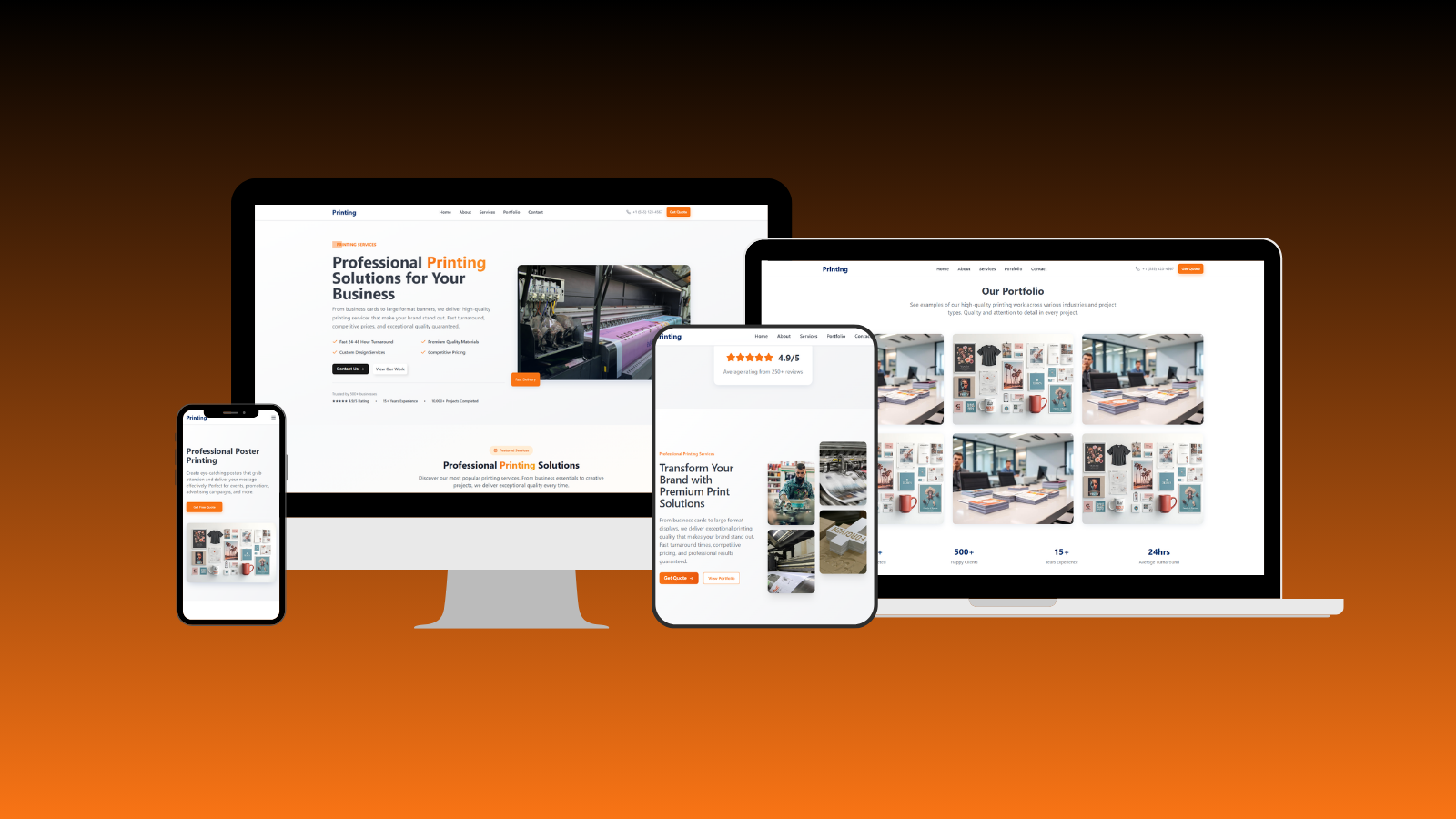 Printing Website — Elevating Brand Presence with Premium Custom Print Materials